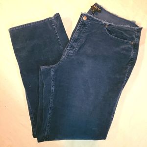 Lane Bryant Navy Cords Size 22 Tall